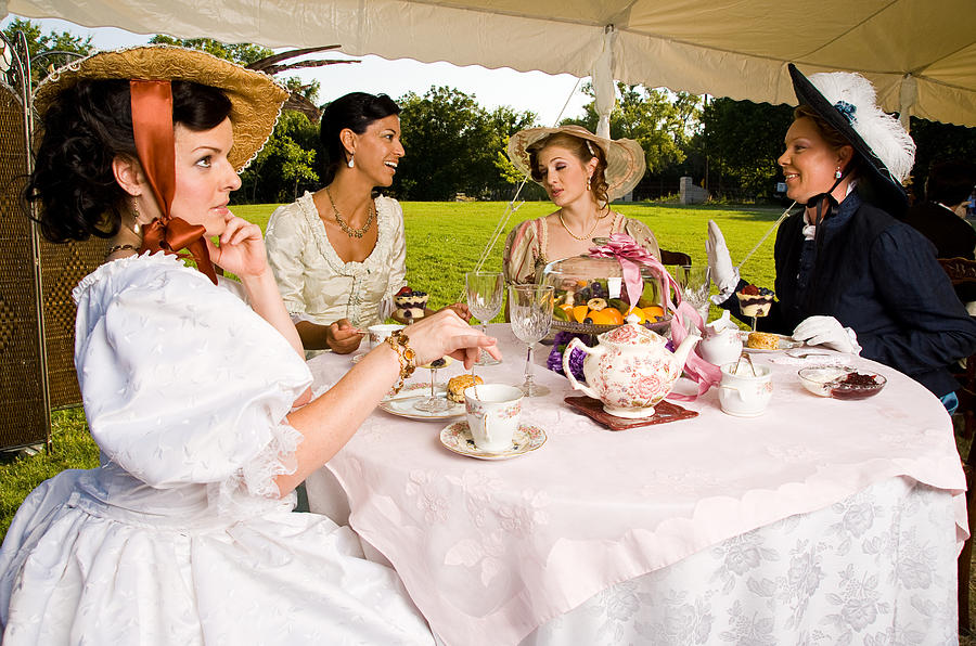 Tea Party Photograph by Daxus