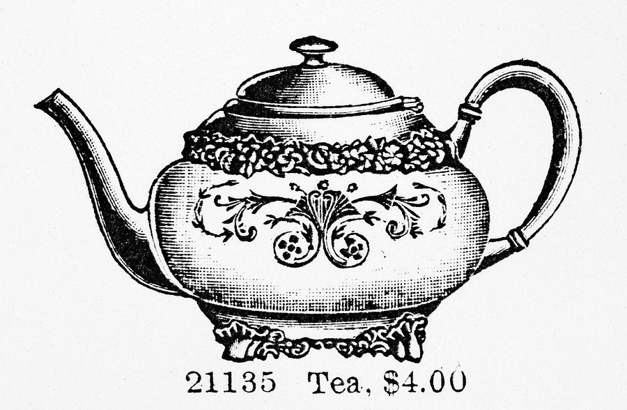 Tea Painting - Tea Pot, 1895 by Granger