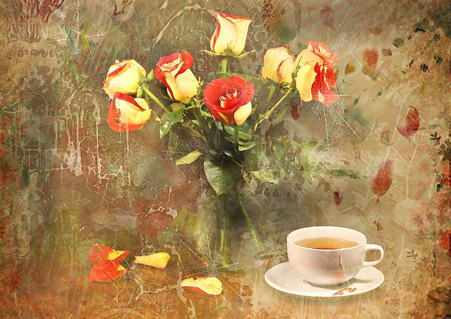 Tea Roses Photograph by Diana Angstadt