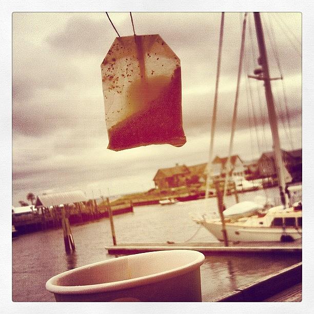 Tazo Photograph - Tea Time At The Harbour #tazotea #tazo by Monica Wilson