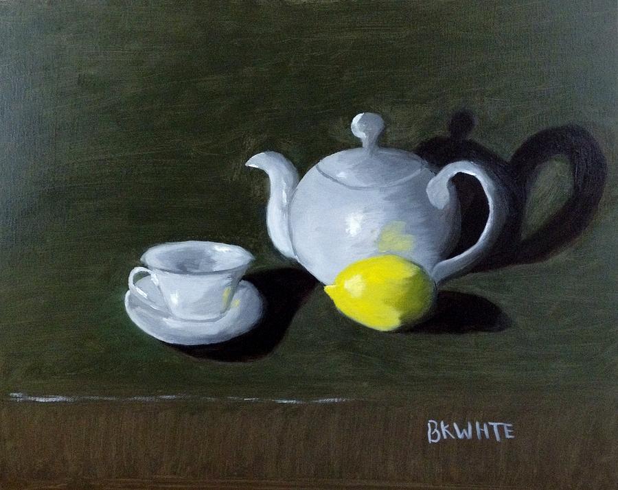 Tea Time Painting by Brian White