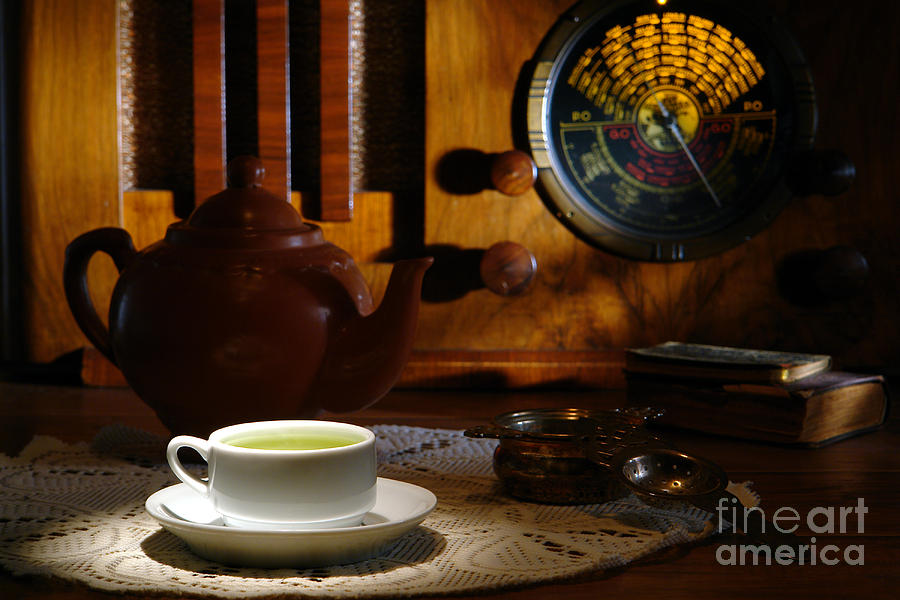 Tea Photograph - Tea Time by Olivier Le Queinec