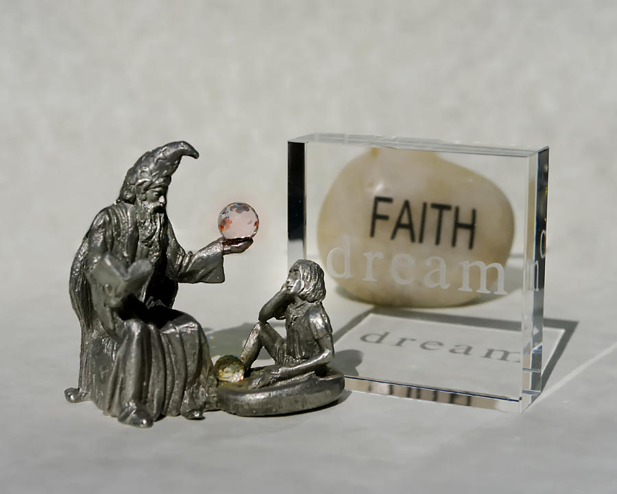Teacher. Student. Faith. Dream. Photograph by Rhonda McDougall