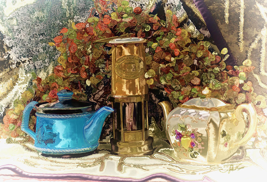 Teapots Photograph by Dale Stillman