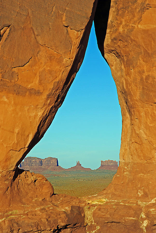 Tear Drop Arch Monument Valley Photograph by JustJeffAz Photography