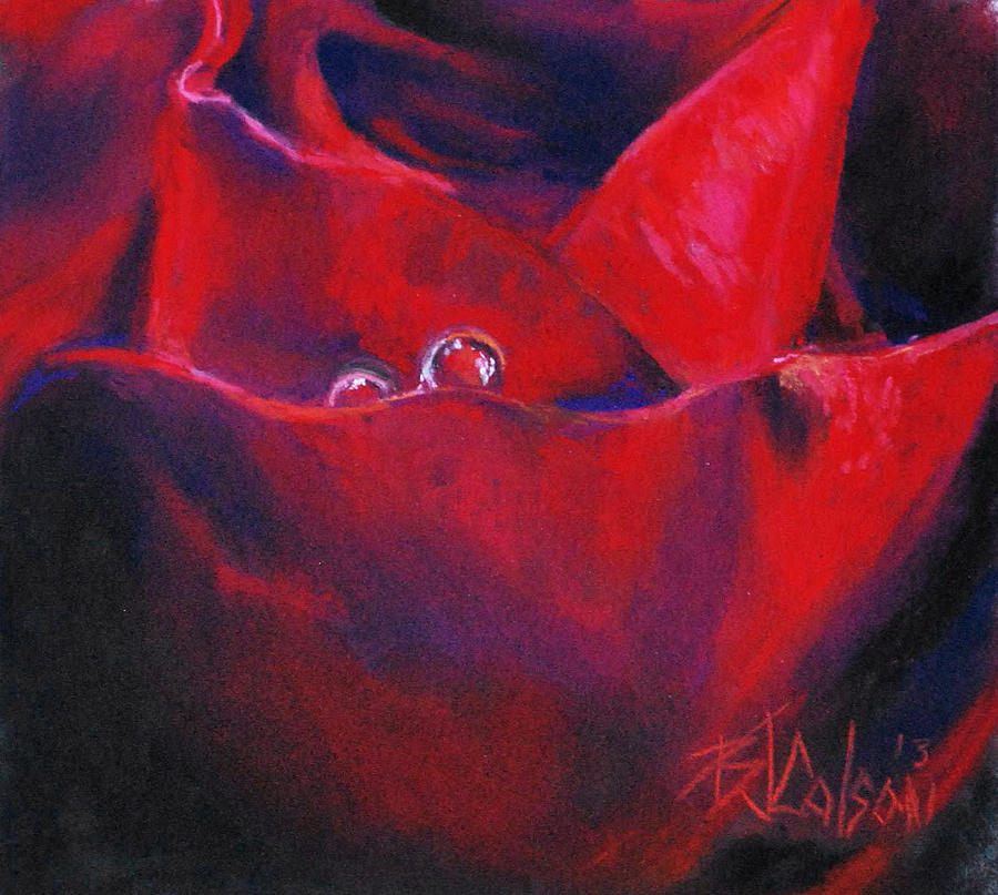 Tear Drops of Love Painting by Billie Colson