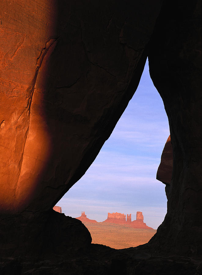 Teardrop Arch Monument Valley Arizona Photograph by Tim Fitzharris