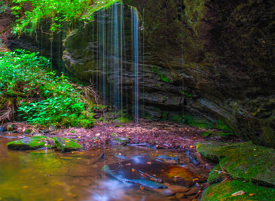 Waterfall Photograph - Tears from Heaven by Griffeys Sunshine Photography