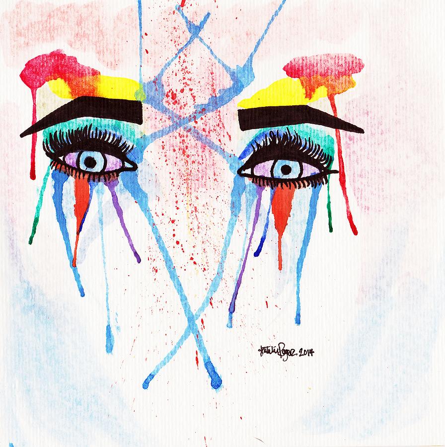 Tears Painting by Natalie Rogers - Fine Art America