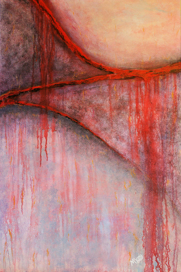 Tears of War Painting by Michelle Joseph-Long