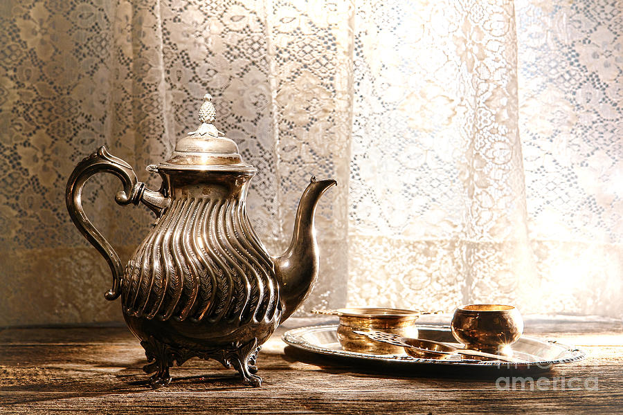 Tea Photograph - Teatime by Olivier Le Queinec