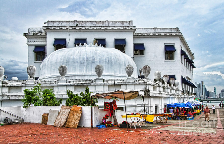 Teatro Anita Villalaz Antigio Palacio de Justicia - Panama by Diana Sainz Photograph by Diana Raquel Sainz