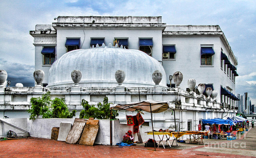 Teatro Anita Villalaz Antigio Palacio De Justicia by Diana Sainz Photograph by Diana Raquel Sainz