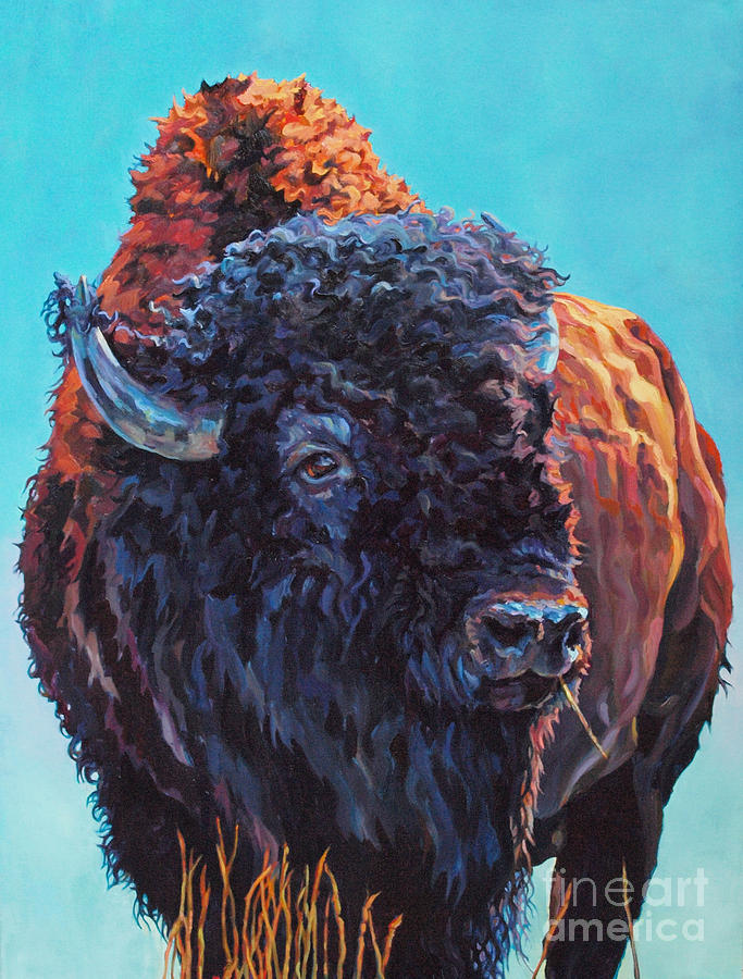 Yellowstone National Park Painting - TED by Patricia A Griffin