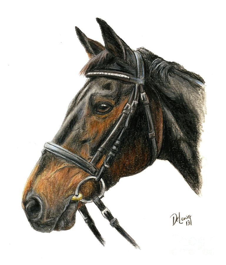 Horse Racing Painting - Ted peeplover   Zens Secret ReaZen by Pat DeLong
