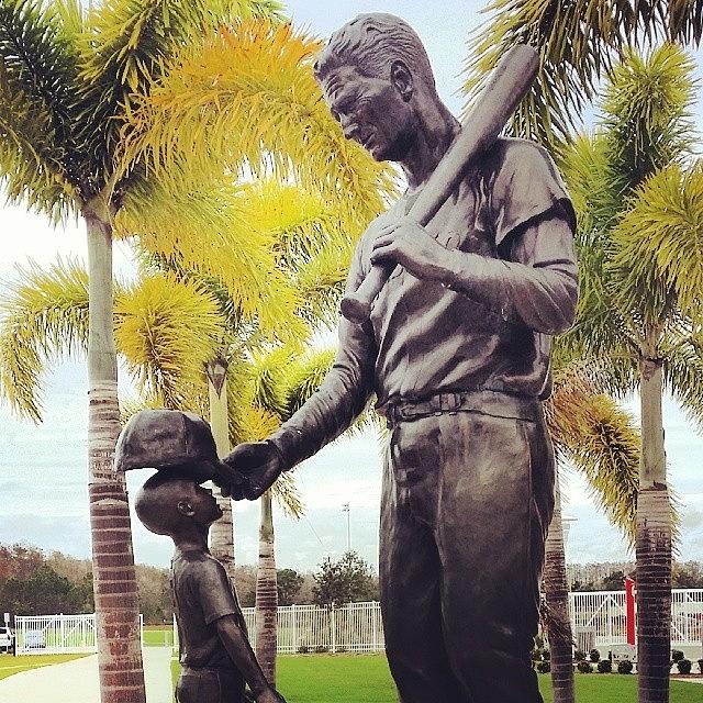 Ted Williams Statue At Jet Blue Park Photograph by Donny Bobbitt