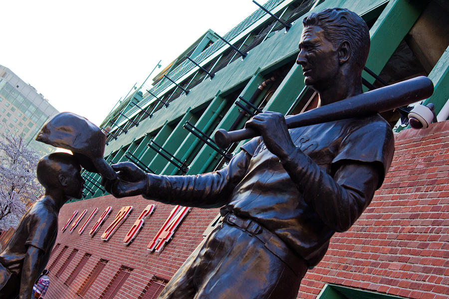 Ted Williams Statue Photograph by John McGraw