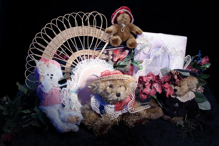 TEddy bear love Photograph by Camille Lopez