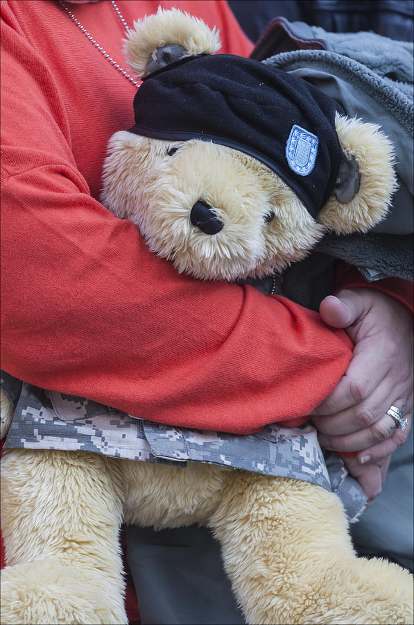 Teddy Bear Veterans Day NYC 2012 Photograph by Robert Ullmann