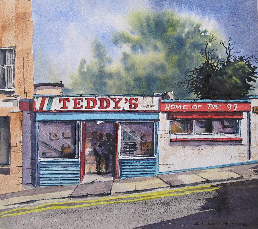 Ice Cream Painting - Teddys by Roland Byrne