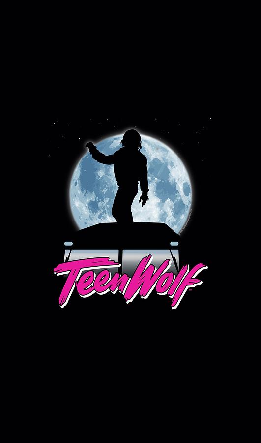 Teen Wolf - Moonlight Surf Digital Art by Brand A Teen Wolf - Moonlight Surf Digital Art by Brand A