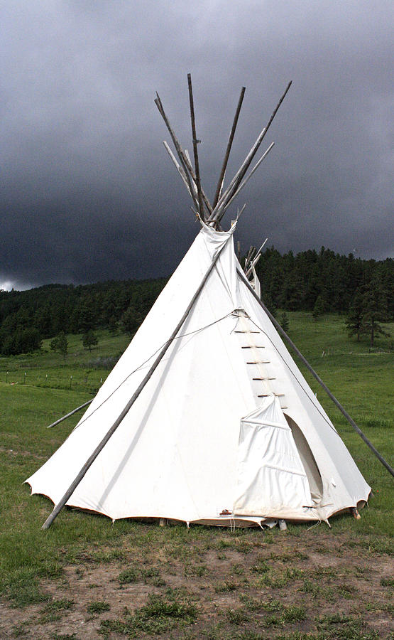 Teepee in Montana Photograph by Larry Stolle - Fine Art America