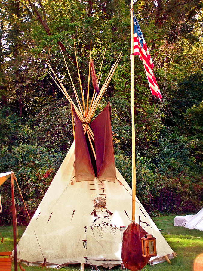 Teepee Photograph by Marty Koch