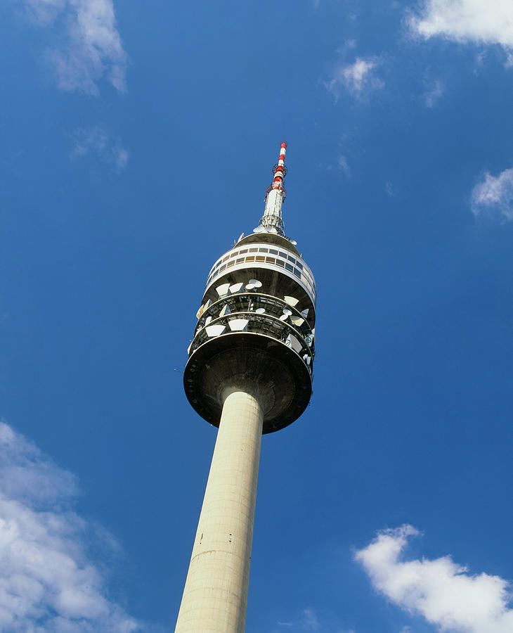 Telecommunications Tower Photograph by Martin Bond/science Photo Library
