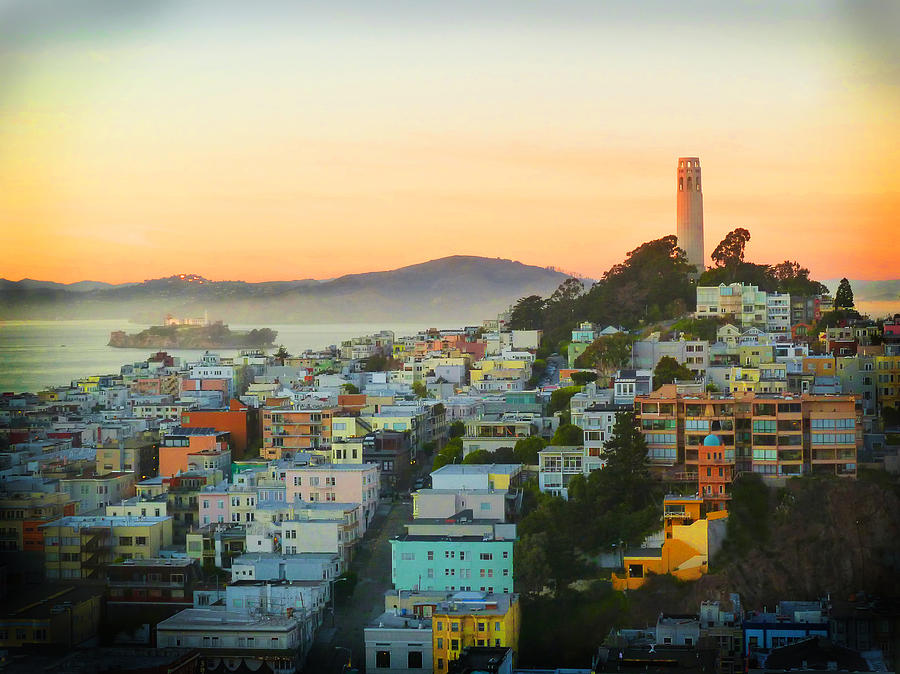 Telegraph Hill Photograph by Jessica Levant