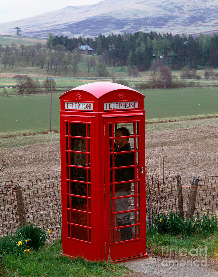 Telephone Booth Photograph by Rafael Macia