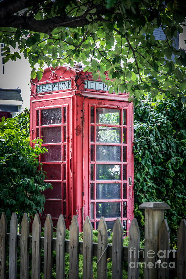 Telephone Booth Photograph by Ronald Grogan