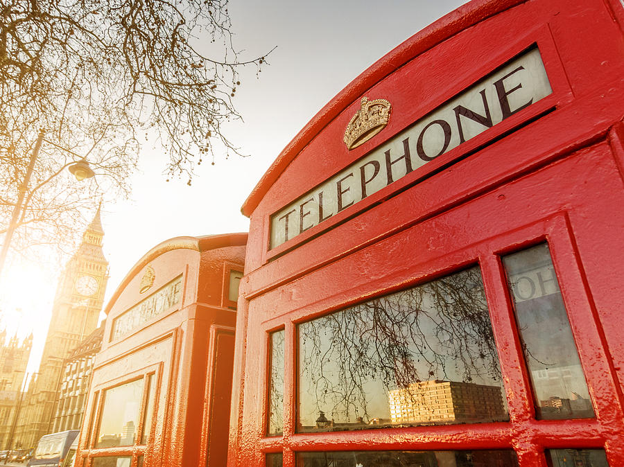 Telephone boxes and the Clock Tower in London Photograph by Dutourdumonde Photography