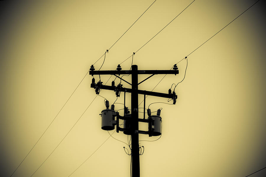 Telephone Pole 1 Photograph by Scott Campbell