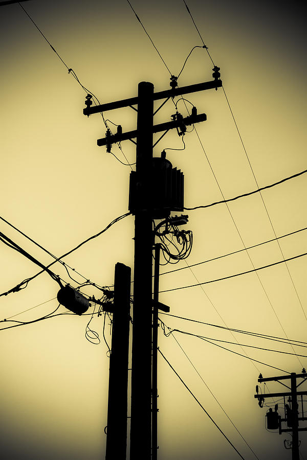 Telephone Pole 2 Photograph by Scott Campbell