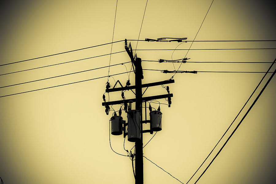 Telephone Pole 4 Photograph by Scott Campbell