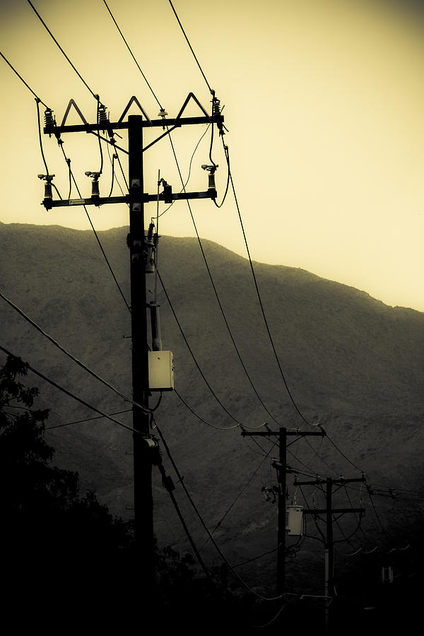 James Franco Photograph - Telephone Pole 5 by Scott Campbell