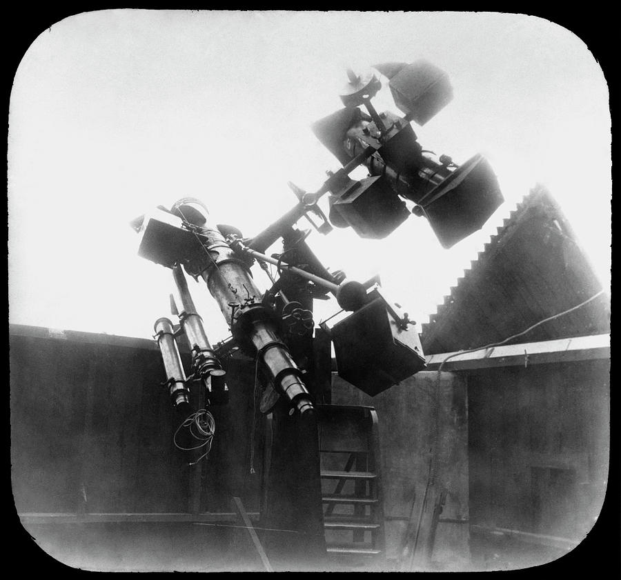 Telescope At Charles Posts Observatory Photograph by Royal Astronomical Society/science Photo Library
