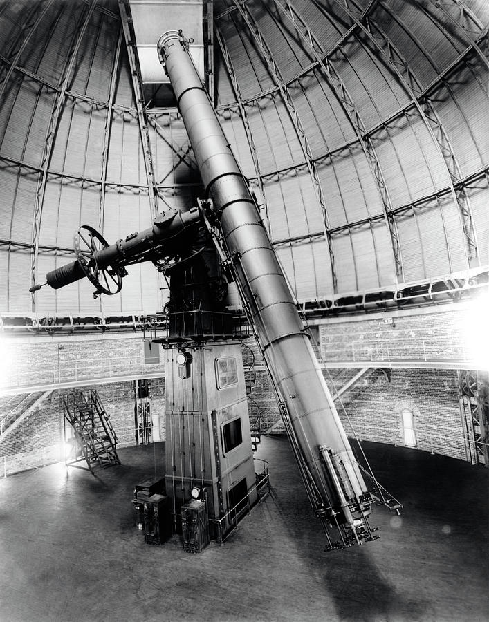 Telescope At Yerkes Observatory Photograph by Royal Astronomical Society/science Photo Library