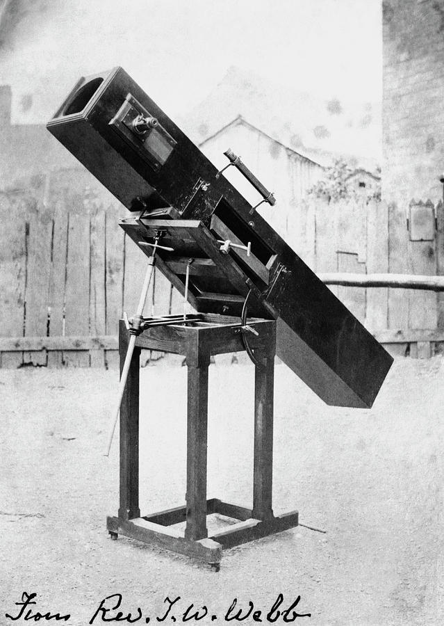 Telescope Of T. W. Webb Photograph by Royal Astronomical Society/science Photo Library