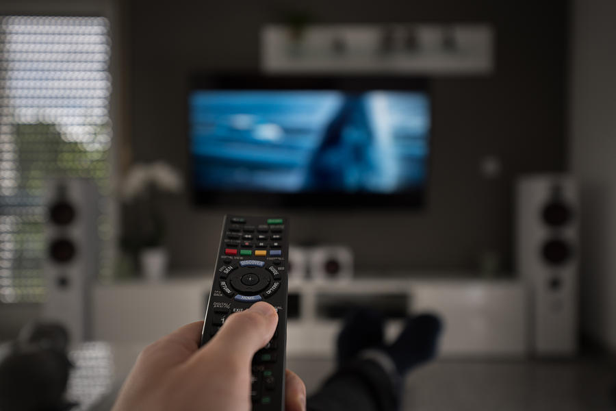 Television remote control Photograph by Dennis Fischer Photography
