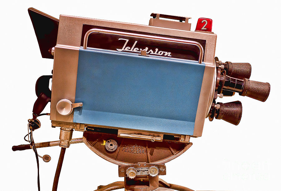 Television Studio Camera HDR Photograph by Edward Fielding