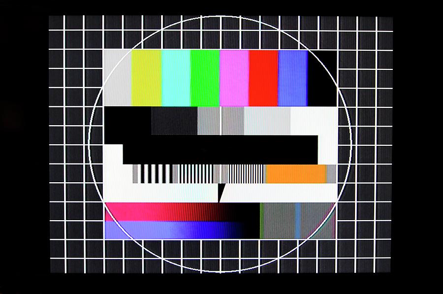 Television Test Card Photograph by Bildagentur-online/ohde/science Photo Library