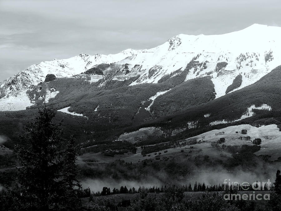 Telluride 1 in B and W Photograph by Marlene Burns