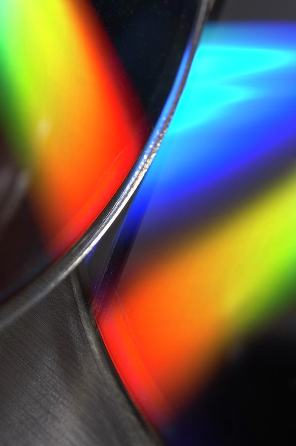 Tellurium-based Rewritable Dvds Photograph by Science Photo Library