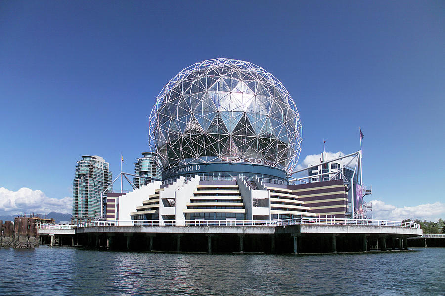 Telus World Of Science Dome Photograph by Steve Allen/science Photo Library