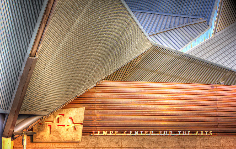 Tempe Center for the Arts Roof Digital Art by Georgianne Giese