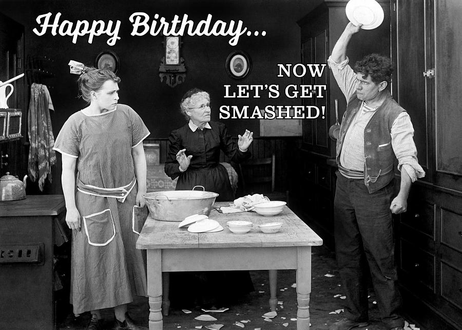 Temper Tantrum Birthday Greeting Card Photograph by Communique Cards