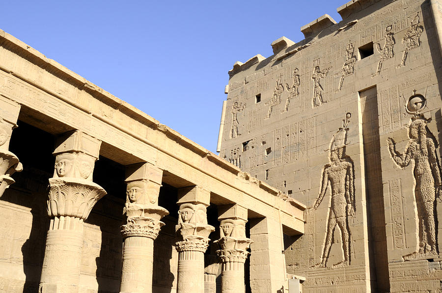 Temple at Philae in Egypt Photograph by Brenda Kean