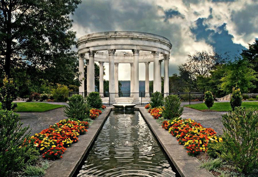 Temple at Untermyer Photograph by Diana Angstadt