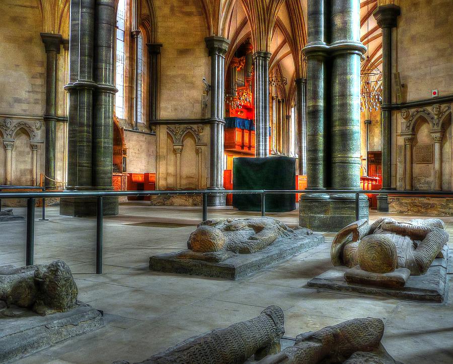 Temple church tombs Photograph by Jenny Setchell